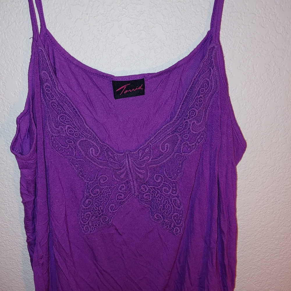 Purple Torrid tank top